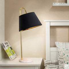 Modern minimalist plating gold wrought iron table lamp
