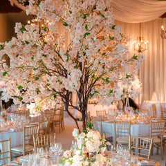 180cm Artificial Flowers Cherry Blossom Sakura Garland Wedding Arch Garden Backdrop Home Party Decoration Silk Fake Plants Vine