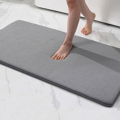 Homexy absorbent bath mat