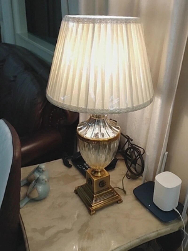 Modern Crystal Bedroom Table Lamp 1.1