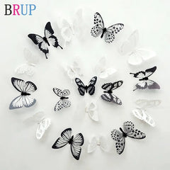 Crystal Butterflies 3d Wall Sticker