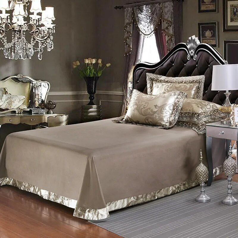 Jacquard Bedding Sets Queen King Size 4pcs