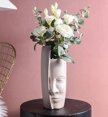 Face Art Vase White | Sage & Sill