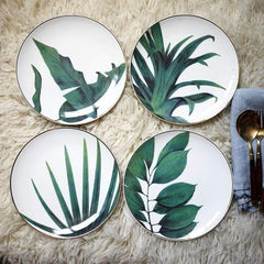 Jungle Ceramic Plates