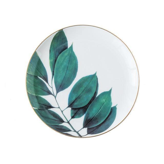Jungle Ceramic Plates D / 8 inches | Sage & Sill