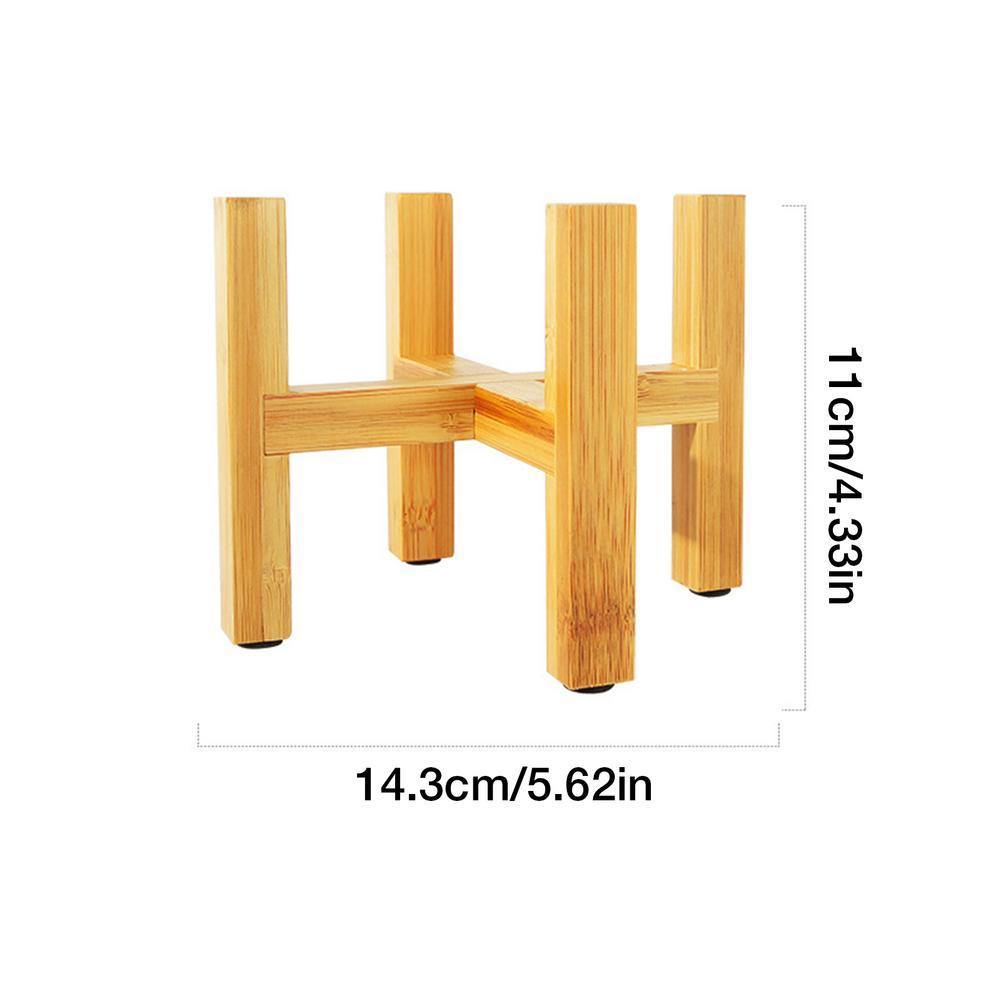 Genuine Bamboo Wooden Plant Stand