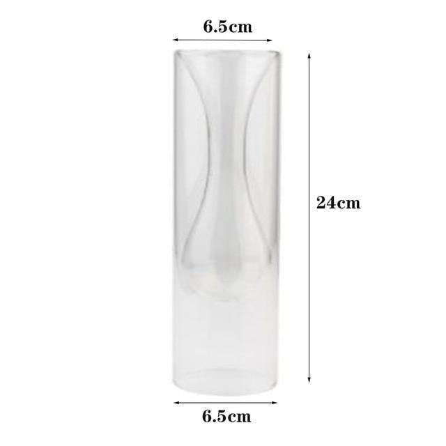 Blown Glass Bubble Vases Drop / Clear | Sage & Sill