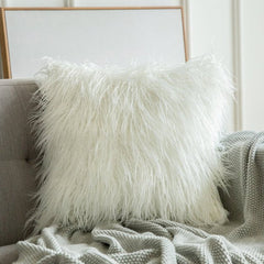 Soft Fur Plush Cushion Cover