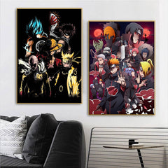 Japanese Anime Character Naruto Canvas Painting