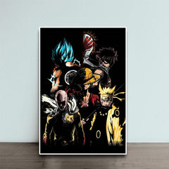 Japanese Anime Character Naruto Canvas Painting