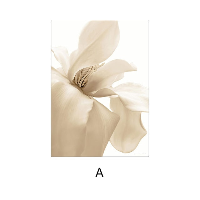 Flower Scenery Picture Wall Art Canvas Painting Modern Nordic Abstract Minimalist Figure Posters And Prints For Home Art Decor
