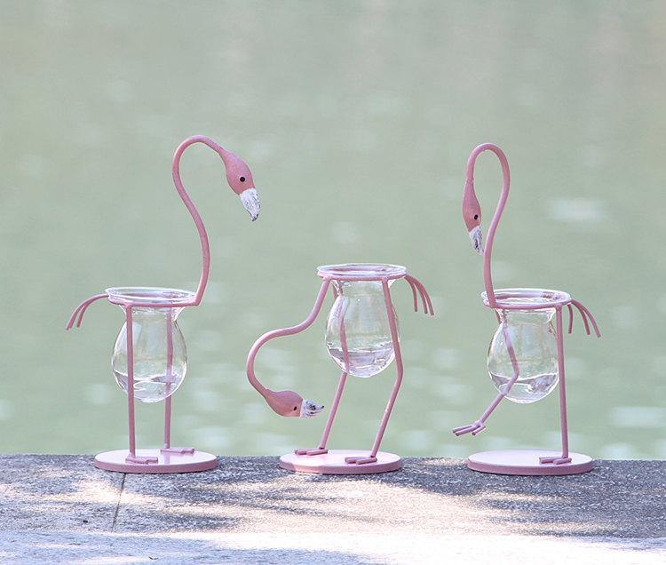 Tropical Flamingo Propagation Vase