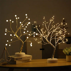 مصباح طاولة LED بشجرة روح الضوء